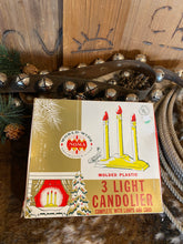 Load image into Gallery viewer, 3 Light Candolier