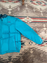 Load image into Gallery viewer, GTA Feeds Teal Down Puffer Jacket