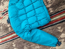 Load image into Gallery viewer, GTA Feeds Teal Down Puffer Jacket