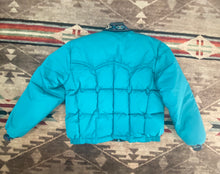 Load image into Gallery viewer, GTA Feeds Teal Down Puffer Jacket
