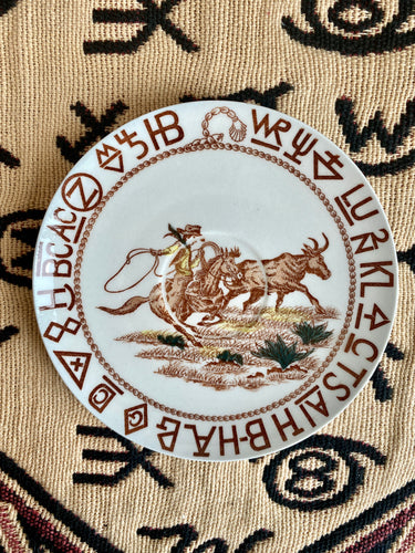 Western Brands & Roper Saucer