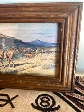Load image into Gallery viewer, Cattle Drive Framed Art