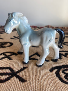 Gray Horse Figurine
