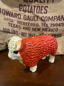 9” Hereford Bull Bank