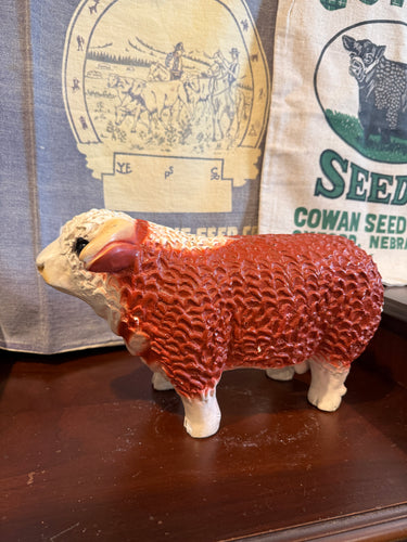 14” Hereford Bull Bank