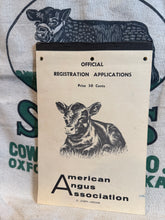 Load image into Gallery viewer, American Angus Registration Booklet