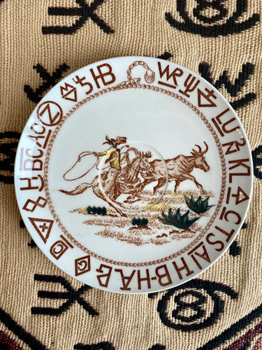 Western Brands & Roper Saucer