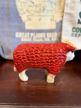 Load image into Gallery viewer, 9” Hereford Bull Bank