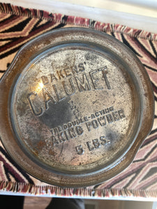 Large Calumet Baking Powder Tin