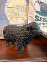Load image into Gallery viewer, 14” Black Angus Bull Bank