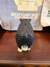 Load image into Gallery viewer, 9” Black Baldy Bull Bank