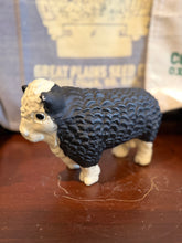 Load image into Gallery viewer, 9” Black Baldy Bull Bank