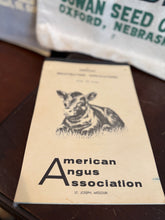 Load image into Gallery viewer, American Angus Registration Booklet
