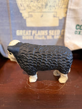 Load image into Gallery viewer, 9” Black Baldy Bull Bank