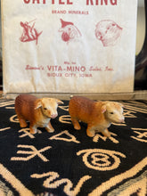 Load image into Gallery viewer, Horned Hereford Bull Salt &amp; Pepper Shakers
