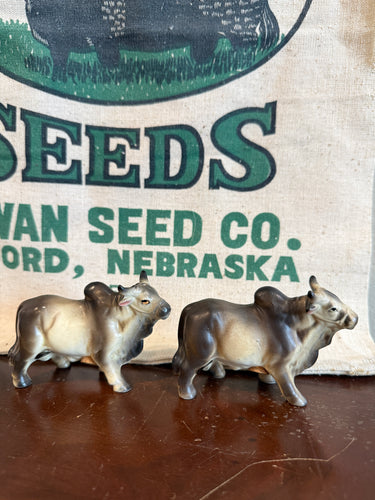 Brahman Bull Salt and Pepper Shakers