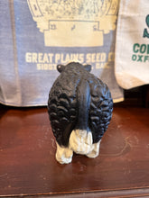 Load image into Gallery viewer, 9” Black Baldy Bull Bank