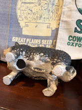 Load image into Gallery viewer, 14” Black Baldy Bull Bank