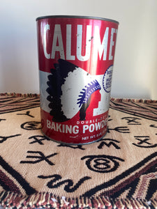 Large Calumet Baking Powder Tin