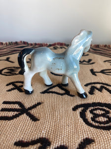 Gray Horse Figurine