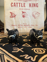 Load image into Gallery viewer, Jumbo Angus Bull Salt and Pepper Shakers