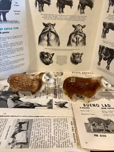 Load image into Gallery viewer, Horned Hereford Bull Salt and Pepper Shakers