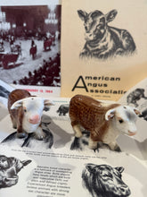 Load image into Gallery viewer, Horned Hereford Bull Salt &amp; Pepper Shakers