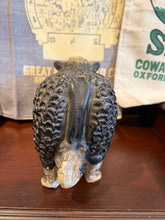 Load image into Gallery viewer, 14” Black Baldy Bull Bank