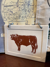 Load image into Gallery viewer, Red Angus Bull Mud Flap