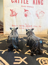 Load image into Gallery viewer, Jumbo Angus Bull Salt and Pepper Shakers