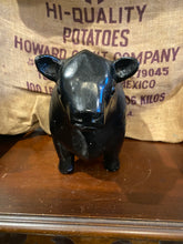 Load image into Gallery viewer, 14” Black Angus Bull Bank