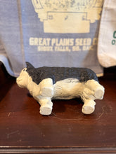 Load image into Gallery viewer, 9” Black Baldy Bull Bank