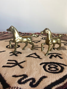 Bronze Horse Pair