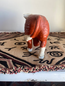 Ceramic Hereford Bull