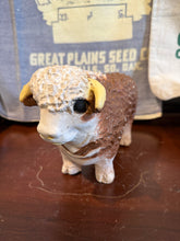 Load image into Gallery viewer, 9” Hereford Bull Bank