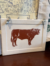 Load image into Gallery viewer, Red Angus Bull Mud Flap