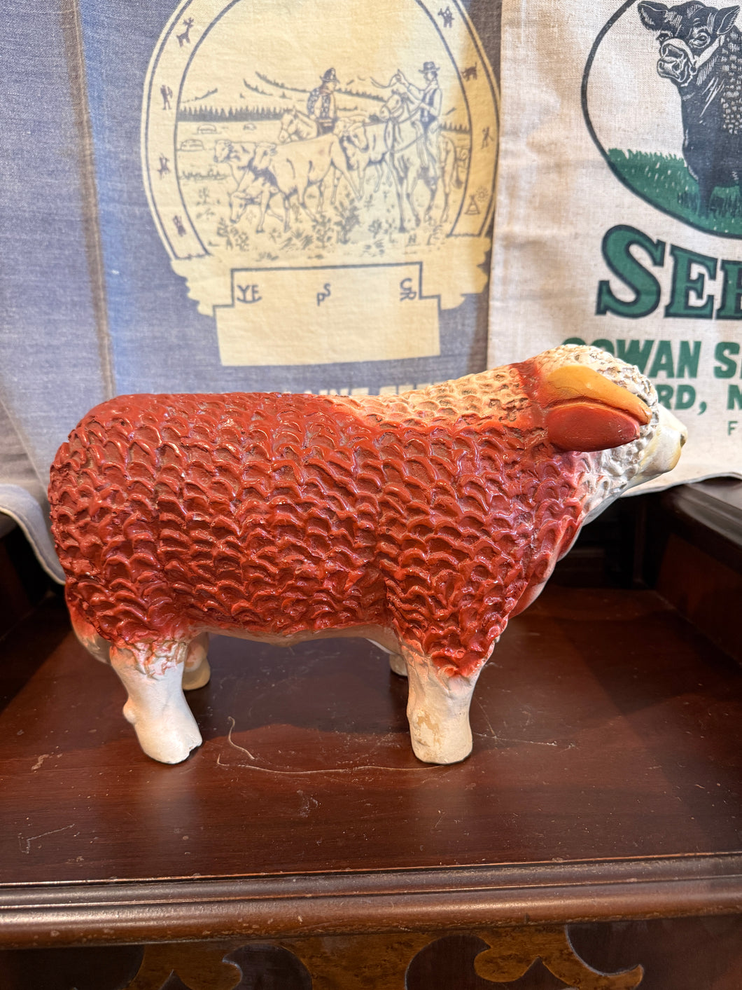 14” Hereford Bull Bank