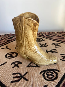 Ceramic Cowboy Boot