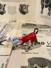 Load image into Gallery viewer, Hereford Cow Calf Pair Cast Iron Toys