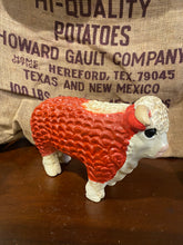 Load image into Gallery viewer, 9” Hereford Bull Bank