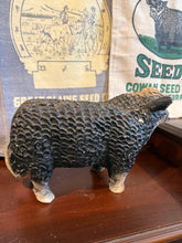 Load image into Gallery viewer, 14” Black Baldy Bull Bank