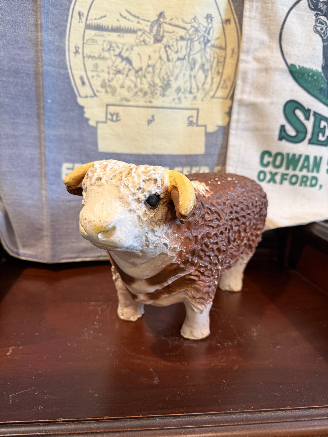 14” Hereford Bull Bank