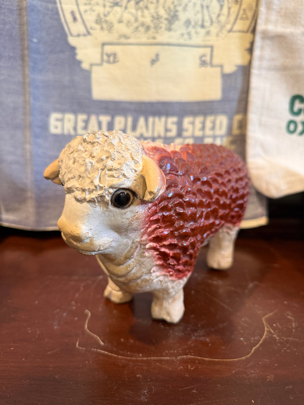 9” Hereford Bull Bank