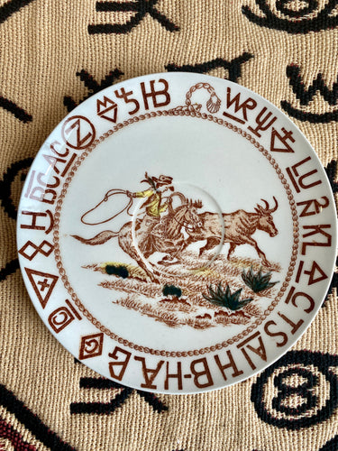 Western Brands & Roper Saucer