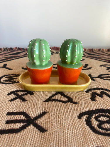 Cactus Salt and Pepper Shakers