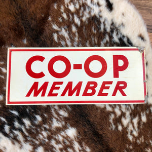 Co-op Member Sign