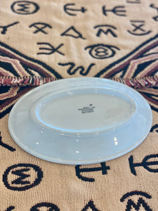 CR Ranch Brand Longhorn Oval Serving Plate
