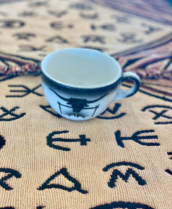 Black Longhorn Mug