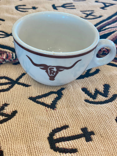 CR Ranch Brand Longhorn Mug