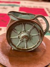 Load image into Gallery viewer, Prairie Green Frankoma Wagon Wheel Pitcher